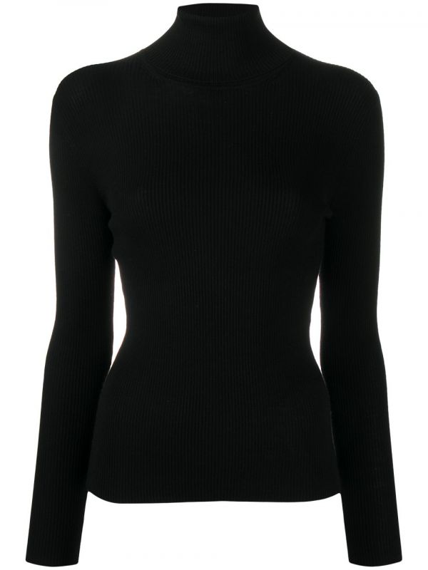  P.a.r.o.s.h. Pull Nervuré Leila - Noir 
