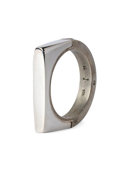  Parts Of Four Bague Sistema Oval En Argent Sterling 