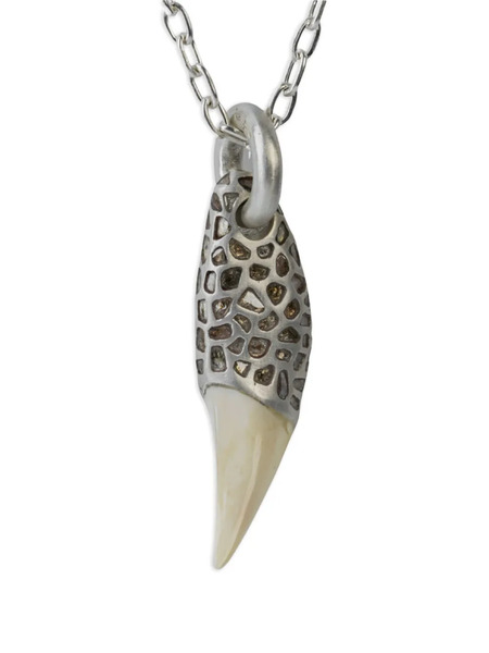 Parts Of Four Collier Bear Tooth Pavé - Argent 