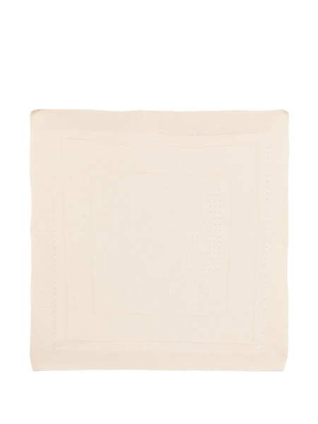  Patachou Couverture En Maille Pointelle (85 Cm) - Tons Neutres 