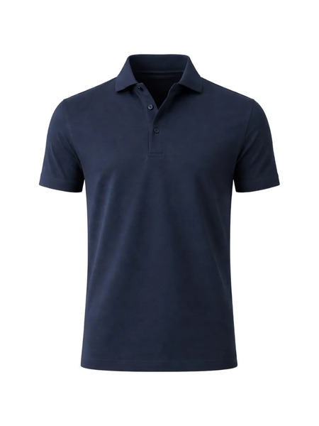  Patrick Assaraf Polo Iconic - Bleu 