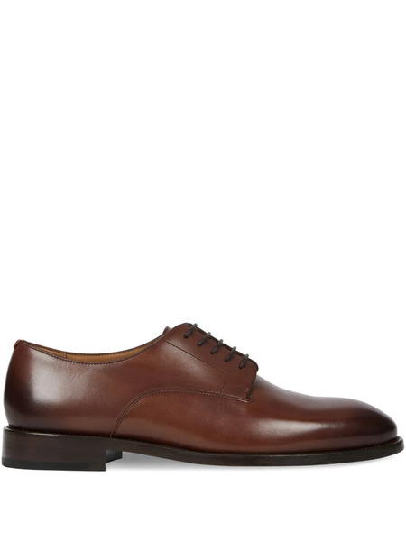  Paul Smith Derbies En Cuir à Lacets - Marron 