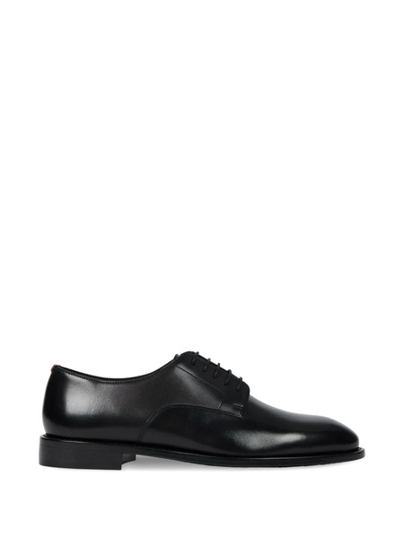  Paul Smith Derbies En Cuir Plain Jason à Lacets - Noir 