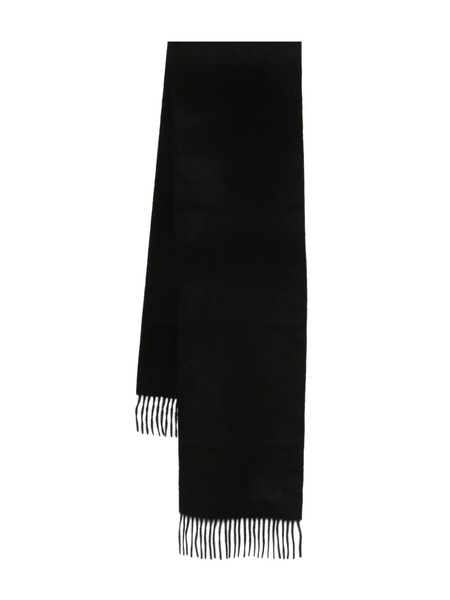  Paul Smith écharpe En Cachemire à Franges - Noir 