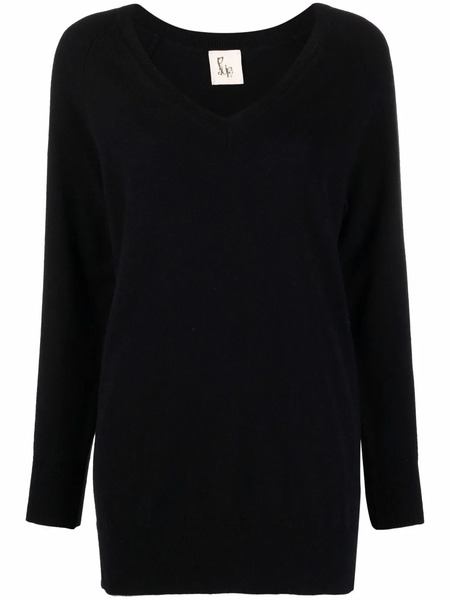  Paula Pull à Col V - Noir 