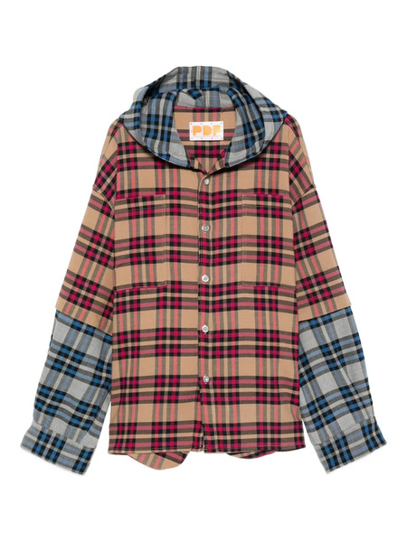  Pdf Imperméable En Patchwork - Marron 