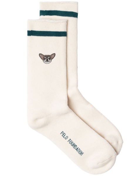  Pelo Foundation Chaussettes Chihuahua - Blanc 
