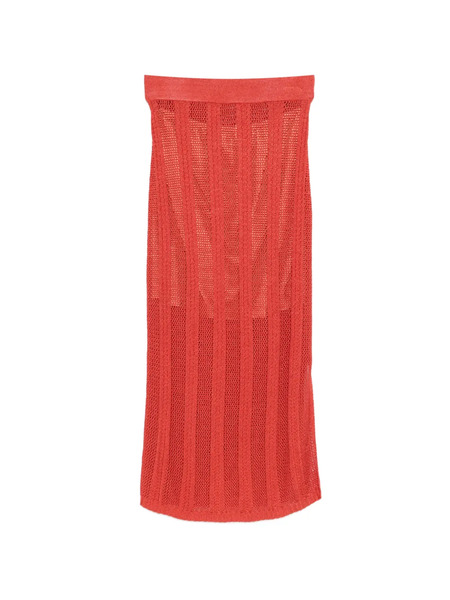  Pennyblack Minijupe En Maille - Rouge 