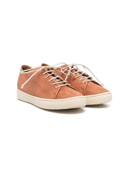  Pèpè Baskets à Design D'empiècements - Marron 
