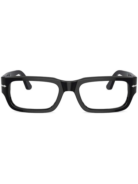  Persol Lunettes De Vue à Monture Rectangulaire - Noir 