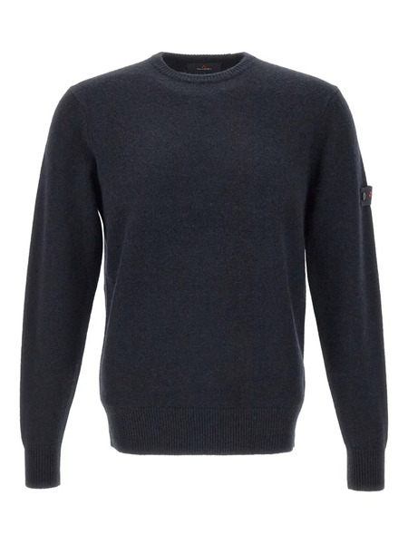  Peuterey Pull à Patch Logo - Bleu 