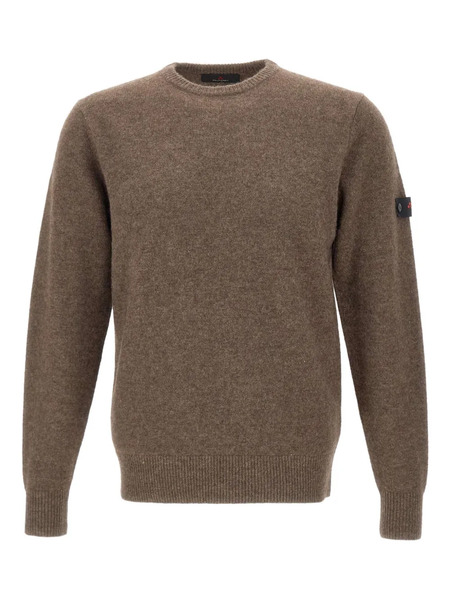  Peuterey Pull à Patch Logo - Marron 