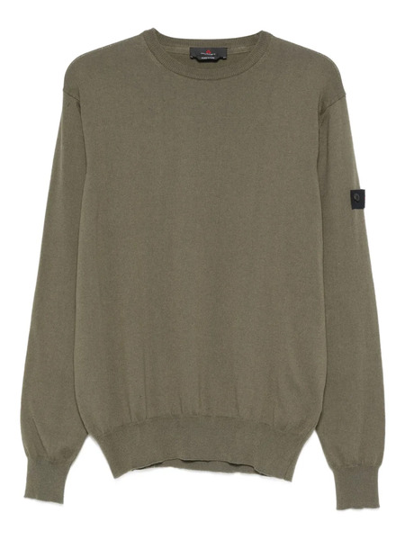  Peuterey Pull Exmoor 07 à Patch Logo - Vert 