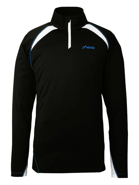  Phenix Pull Zippé à Empiècements - Noir 