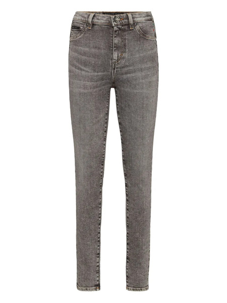  Philipp Plein Jean à Poches Multiples - Gris 