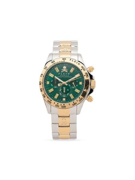  Philipp Plein Montre Nobile à Quartz 43 Mm - Or 