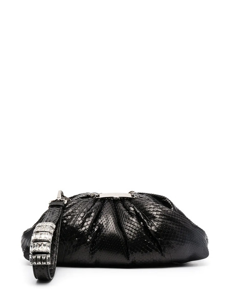  Philipp Plein Pochette à Plaque Logo - Noir 