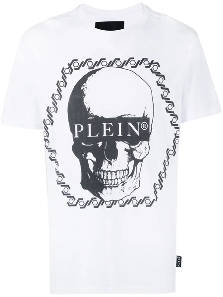  Philipp Plein Pull à Imprimé Graphique - Blanc 