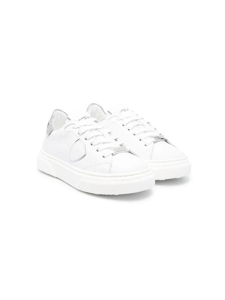  Philippe Model Kids Baskets En Cuir - Blanc 