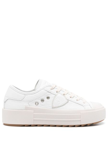  Philippe Model Paris Baskets Paris Haute - Blanc 