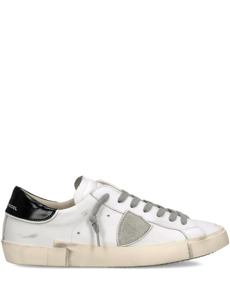  Philippe Model Paris Baskets Prsx à Patch Triangle - Blanc 