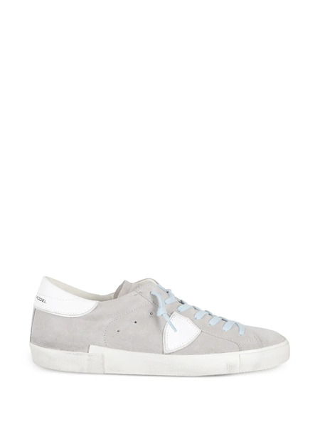  Philippe Model Paris Baskets Prxs En Cuir - Gris 