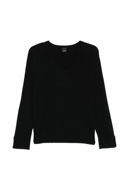 Pinko Pull Spesso à Col V - Noir 
