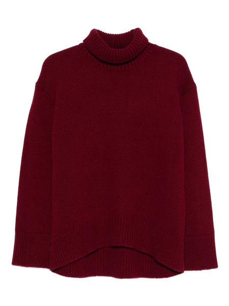  Plan C Pull à Col Roulé - Rouge 
