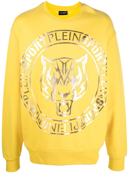  Plein Sport Sweat à Logo Imprimé - Jaune 