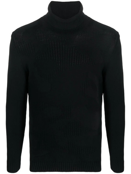  Pmd Pull à Col Roulé - Noir 