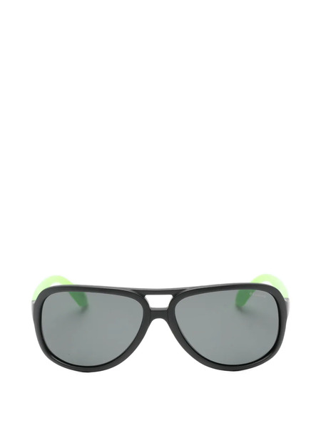  Polaroid Pilot-frame Sunglasses - Noir 