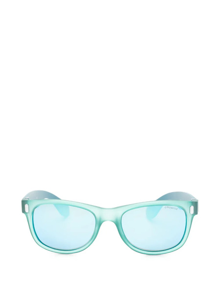  Polaroid Rectangle-frame Sunglasses - Bleu 