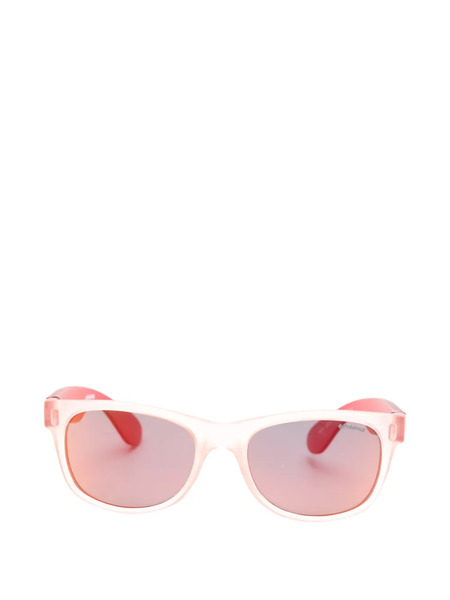  Polaroid Rectangle-frame Sunglasses - Rouge 