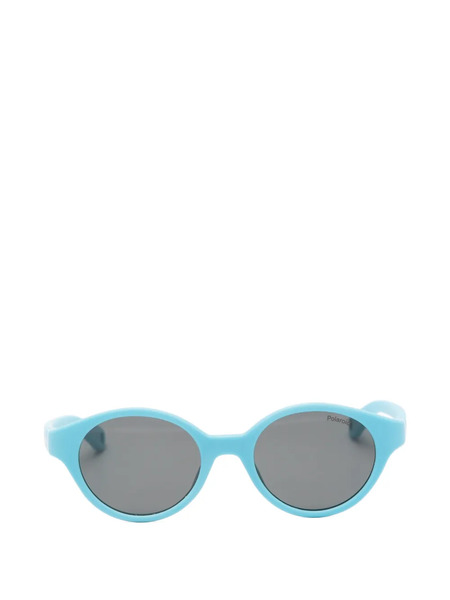  Polaroid Round-frame Sunglasses - Bleu 