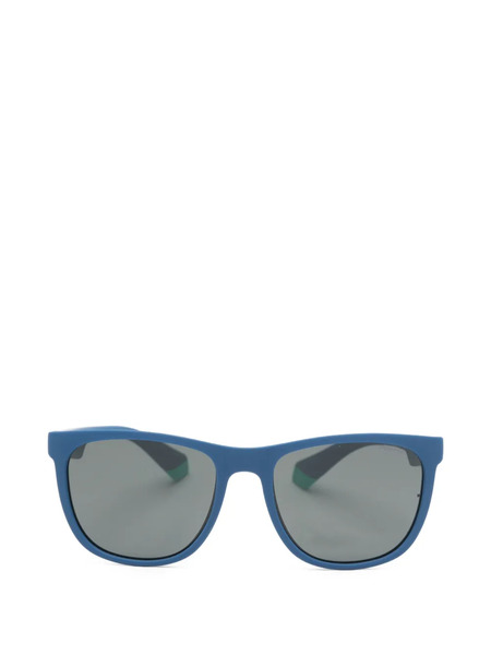  Polaroid Square-frame Sunglasses - Bleu 