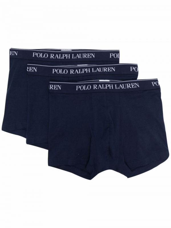  Polo Ralph Lauren Boxer à Bande Logo - Bleu 