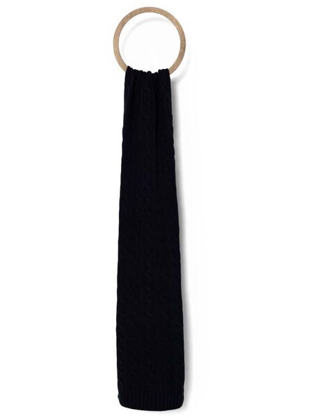  Polo Ralph Lauren écharpe En Maille Torsadée - Noir 