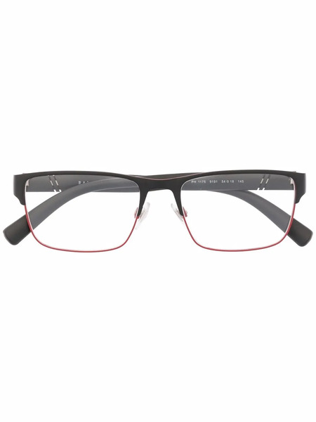  Polo Ralph Lauren Eyewear Lunettes De Vue à Monture Carrée - Noir 