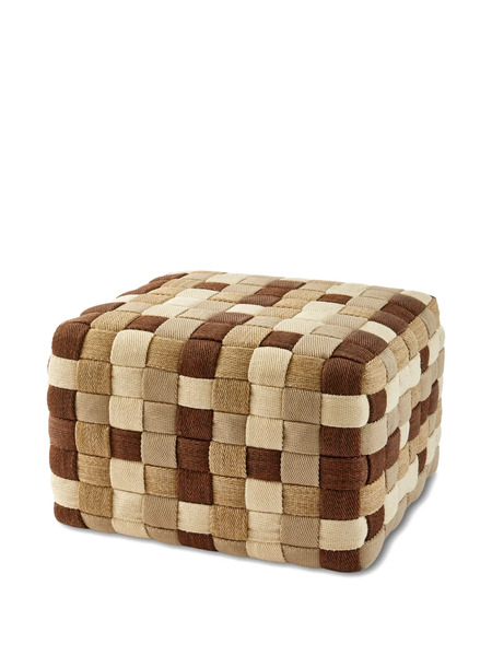  Polspotten Pouf Médium Tressé - Marron 