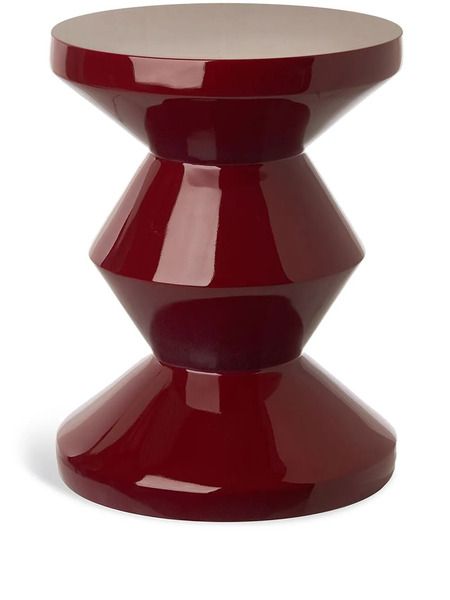  Polspotten Tabouret Zig Zag - Rouge 