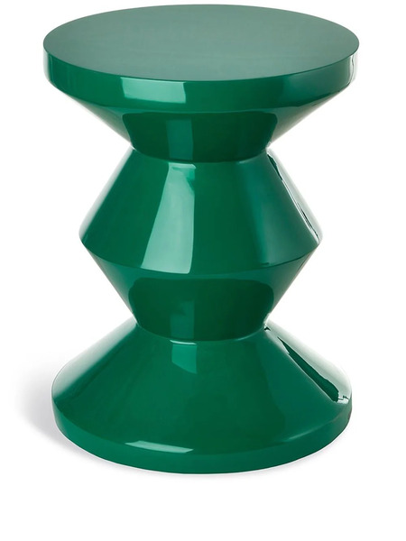  Polspotten Tabouret Zig Zag - Vert 