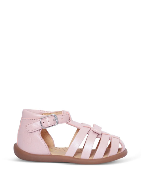  Pom D'api Stand-up Knot Leather Sandals - Rose 