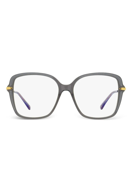  Pomellato Eyewear Lunettes De Vue Pm0090 à Monture Carrée - Gris 
