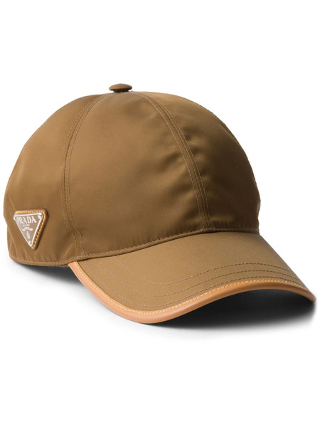  Prada Casquette Re-nylon - Marron 