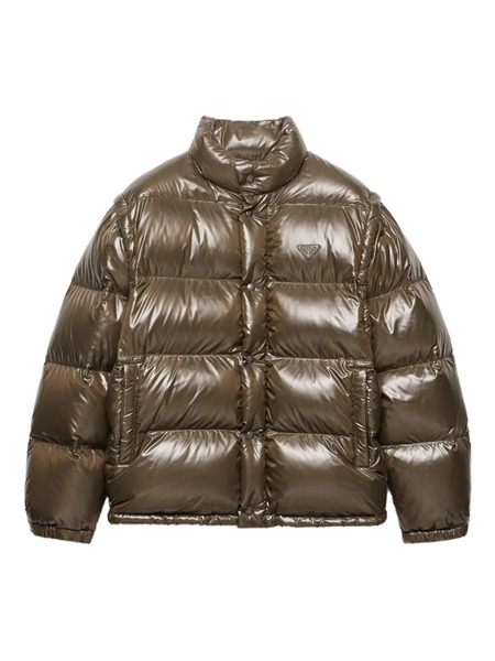  Prada Doudoune Re-nylon - Vert 