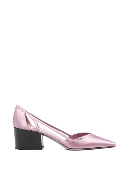  Prada Pre-owned Logo-print Pumps - Rose 