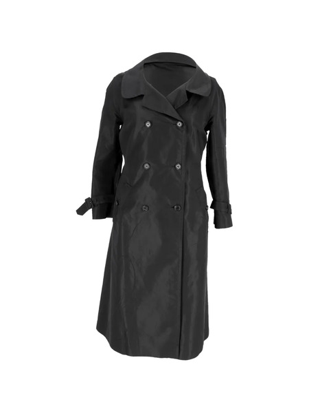 Prada Pre-owned Trench à Boutonnière Croisée - Noir 