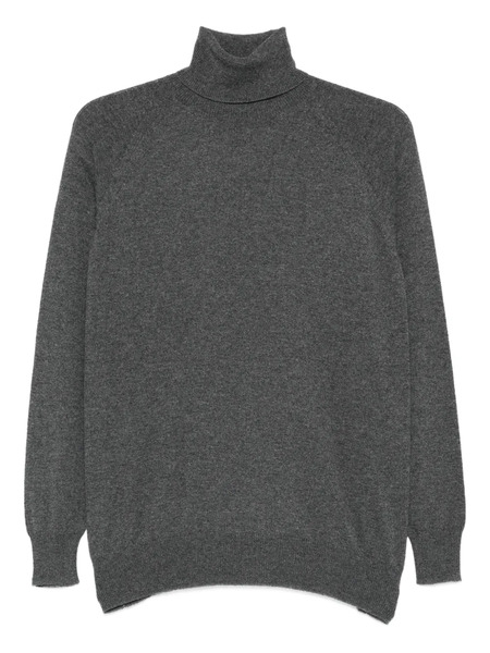  Prada Pull à Col Roulé - Gris 