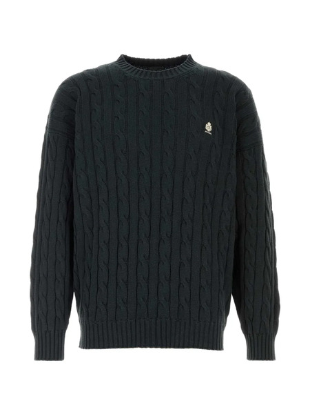  Prada Pull à Patch Logo - Noir 