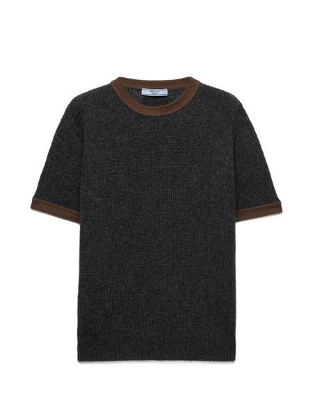  Prada Pull En Cachemire - Gris 